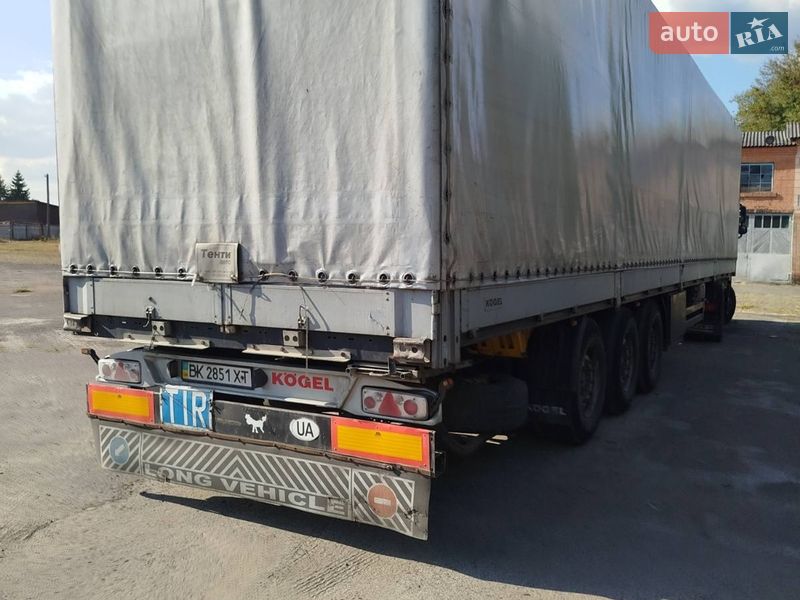 Бортовой полуприцеп Kogel S 24 2008 в Ровно