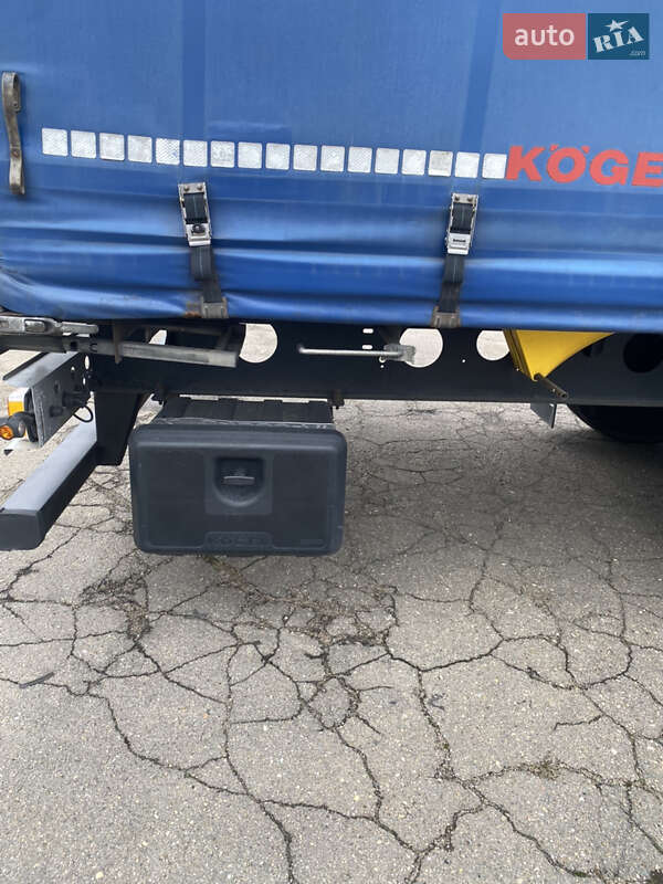 Тентований борт (штора) - напівпричіп Kogel SAF 2015 в Луцьку