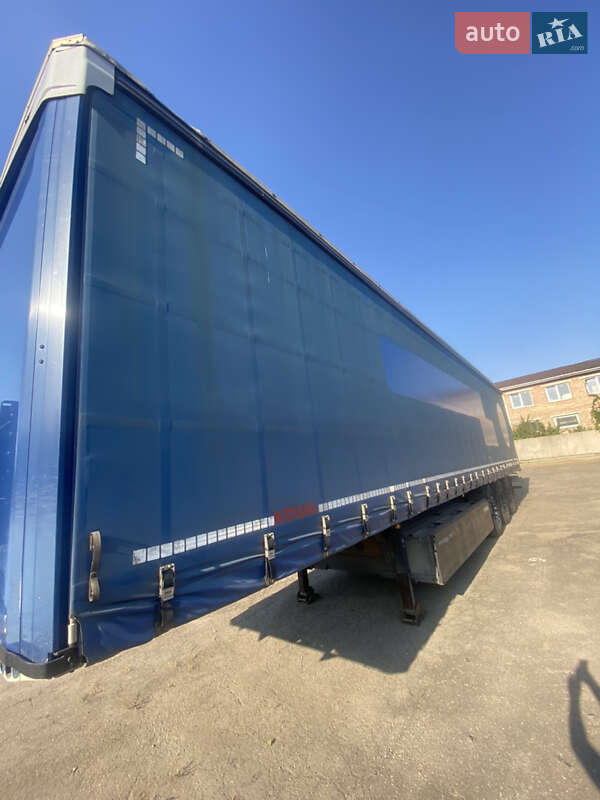 Тентований борт (штора) - напівпричіп Kogel SAF 2015 в Луцьку