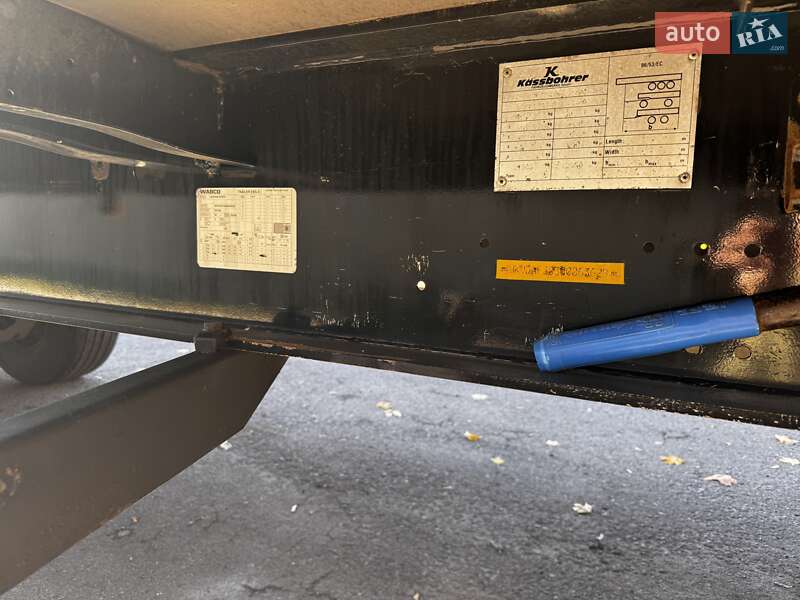 Тентований борт (штора) - напівпричіп Kogel SAF 2015 в Рівному