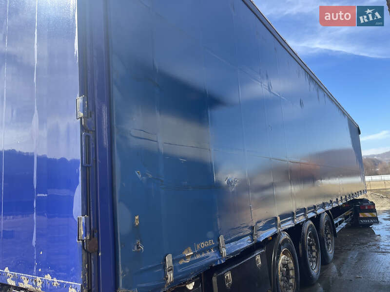 Тентованный борт (штора) - полуприцеп Kogel SAF 2008 в Тячеве