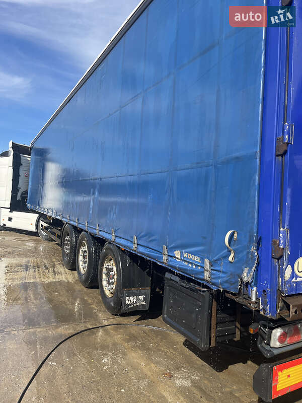 Тентованный борт (штора) - полуприцеп Kogel SAF 2008 в Тячеве