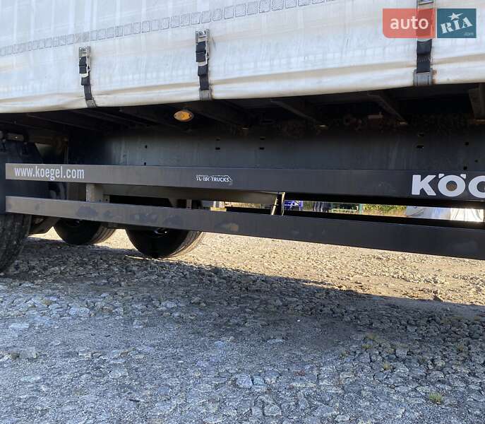 Тентованный борт (штора) - полуприцеп Kogel SAF 2015 в Виннице