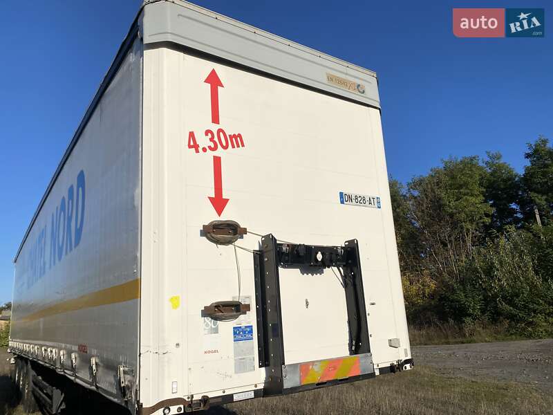 Тентованный борт (штора) - полуприцеп Kogel SAF 2015 в Виннице