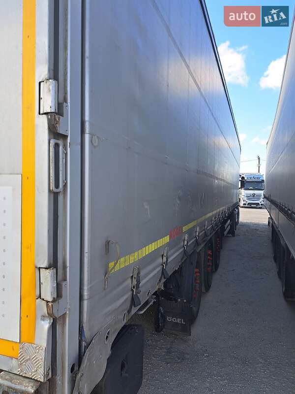 Тентованный борт (штора) - полуприцеп Kogel SAF 2013 в Подольске