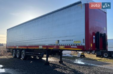 Тентований борт (штора) - напівпричіп Kogel SAF 2017 в Вінниці