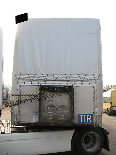 Тентованный борт (штора) - полуприцеп Kogel SN 24 2006 в Киеве