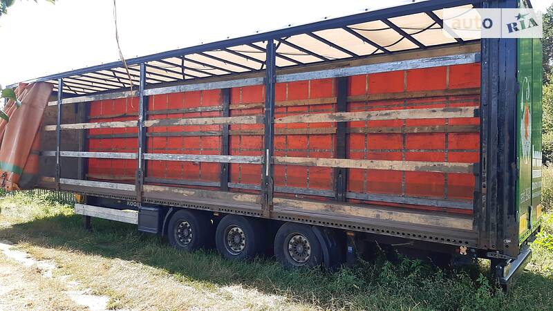 Тентованный борт (штора) - полуприцеп Kogel SN 24 2008 в Маневичах