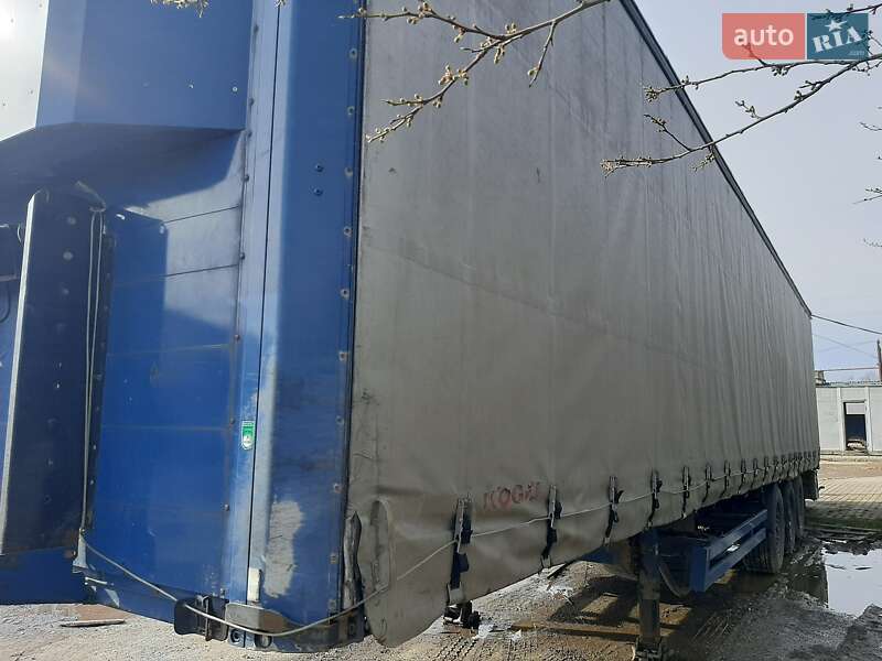 Тентований борт (штора) - напівпричіп Kogel SN 24 2007 в Івано-Франківську