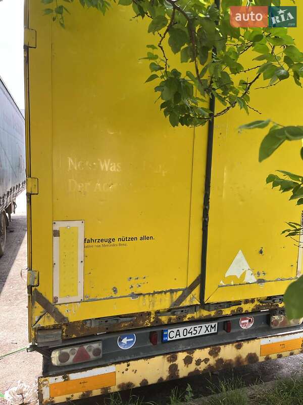 Тентований борт (штора) - напівпричіп Kogel SN 24 2008 в Черкасах