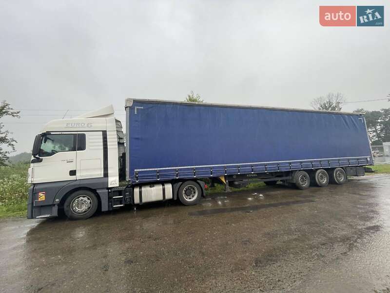 Тентованный борт (штора) - полуприцеп Kogel SN 24 2011 в Стрые