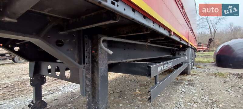 Тентованный борт (штора) - полуприцеп Kogel SN 24 2013 в Балте