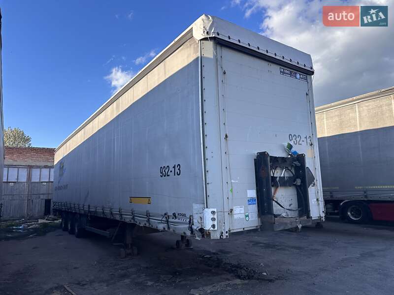 Тентованный борт (штора) - полуприцеп Kogel SN 24 2008 в Луцке