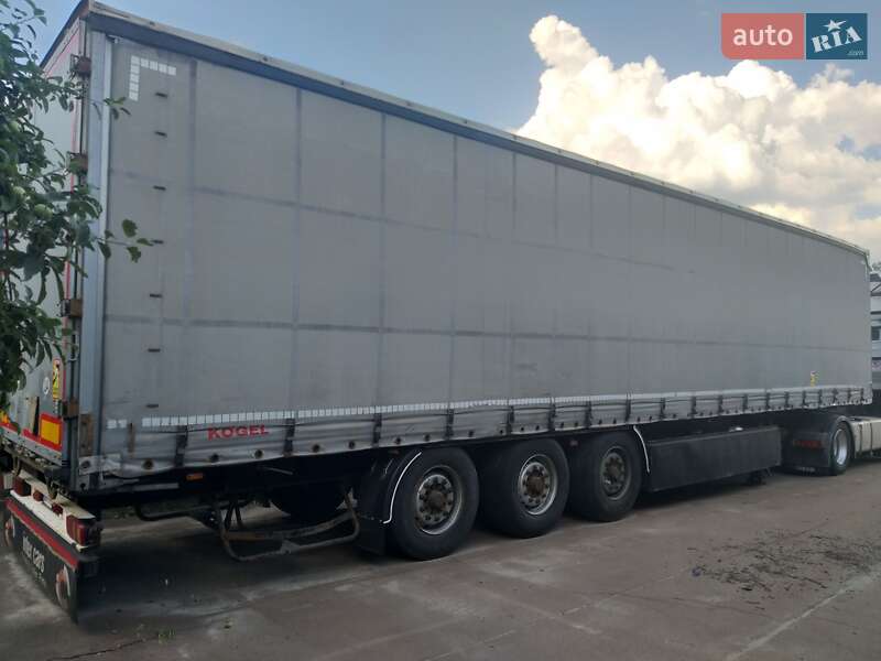 Тентованный борт (штора) - полуприцеп Kogel SN 24 2011 в Чернигове