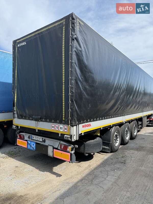 Тентованный борт (штора) - полуприцеп Kogel SN 24 2017 в Ровно фото 4 Тентованный борт (штора) - полуприцеп Kogel SN 24 2017 в Ровно