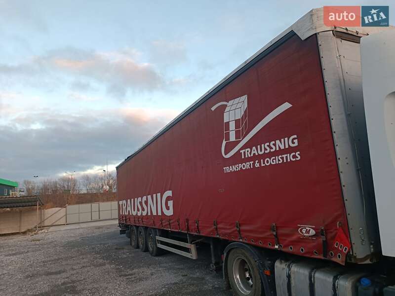 Тентований борт (штора) - напівпричіп Kogel SN 24 2008 в Кам'янському