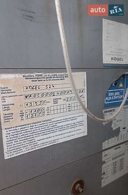 Тентованный борт (штора) - полуприцеп Kogel SN 24 2008 в 