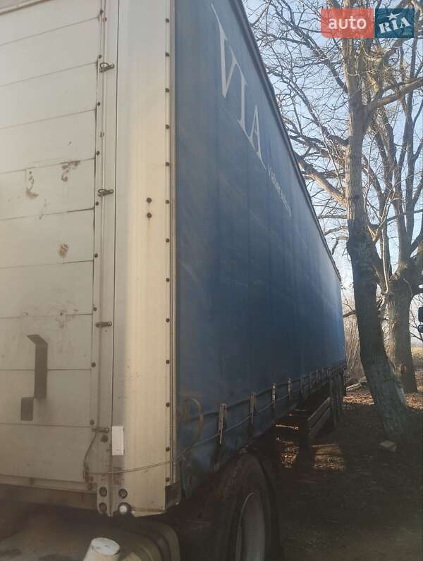 Тентованный борт (штора) - полуприцеп Kogel SN 24 2007 в Ужгороде