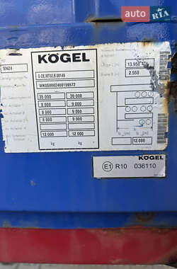 Бортовой полуприцеп Kogel SN 24 2013 в 