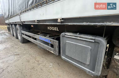Тентованный борт (штора) - полуприцеп Kogel SN 24 2010 в 