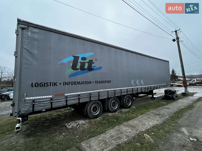 Тентованный борт (штора) - полуприцеп Kogel SN 24 2015 в Ивано-Франковске