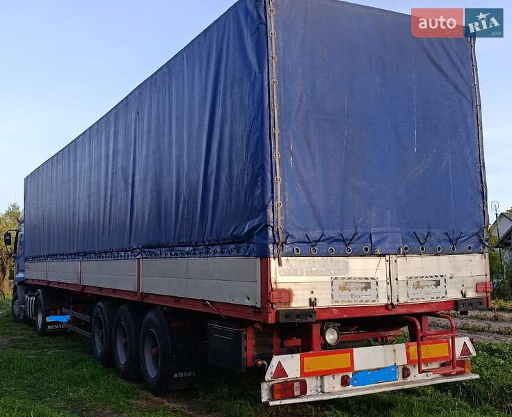 Бортовий напівпричіп Kogel SN 24 1993 в Луцьку