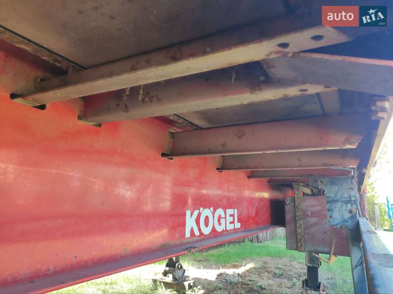 Тентований борт (штора) - напівпричіп Kogel SN 24 2002 в Житомирі