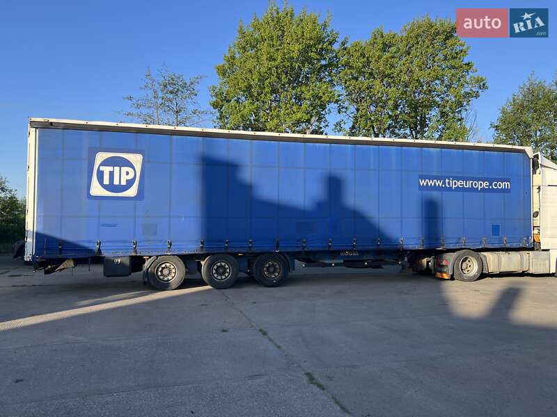 Тентований борт (штора) - напівпричіп Kogel SN 24 2007 в 