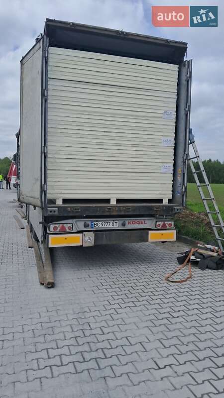 Тентованный борт (штора) - полуприцеп Kogel SN 24 2008 в Дрогобыче