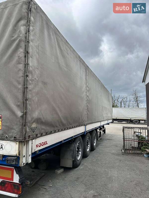 Бортовий напівпричіп Kogel SN 24 2002 в Бородянці