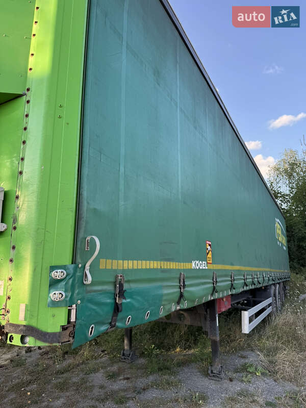 Тентований борт (штора) - напівпричіп Kogel SN 24 2016 в Красному