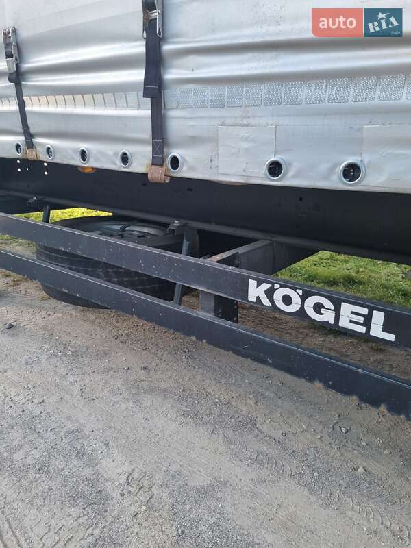 Тентований борт (штора) - напівпричіп Kogel SN 24 2015 в Тернополі
