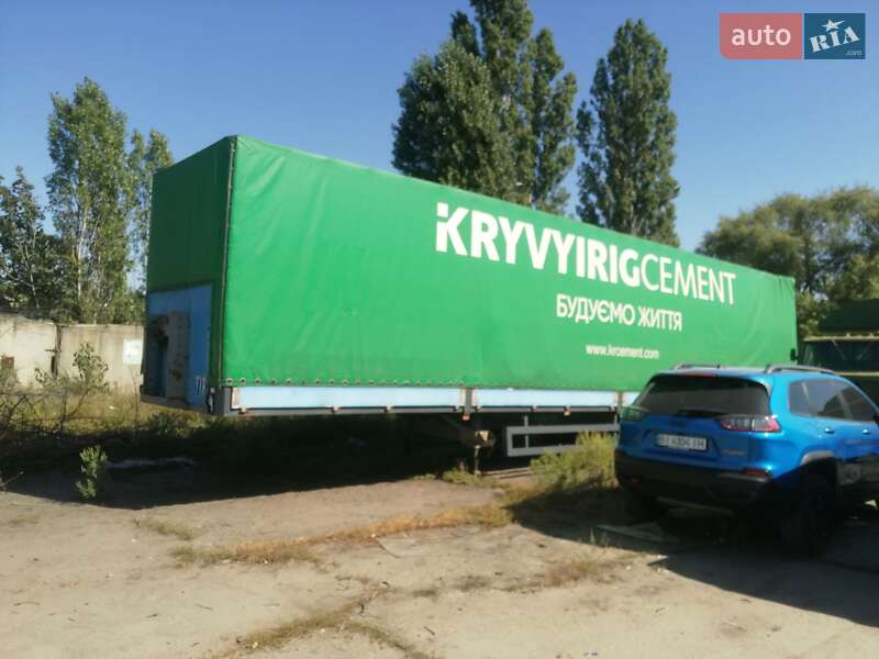 Тентованный борт (штора) - полуприцеп Kogel SN 24 2001 в Кременчуге