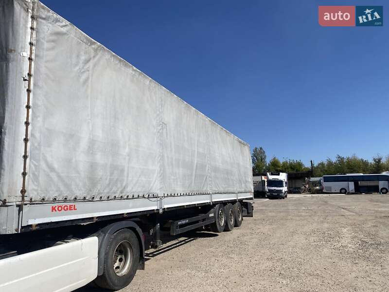 Тентований борт (штора) - напівпричіп Kogel SN 24 2016 в Вінниці