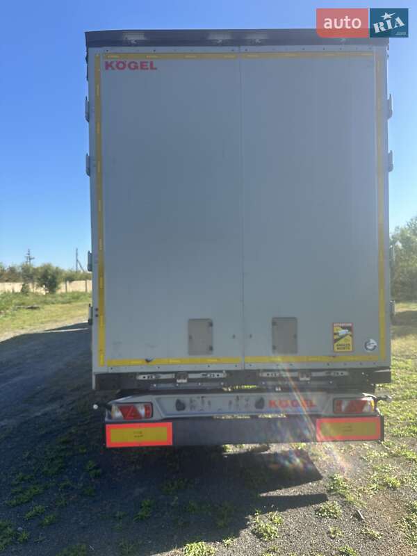 Тентованный борт (штора) - полуприцеп Kogel SN 24 2018 в Ужгороде фото 6 Тентованный борт (штора) - полуприцеп Kogel SN 24 2018 в Ужгороде
