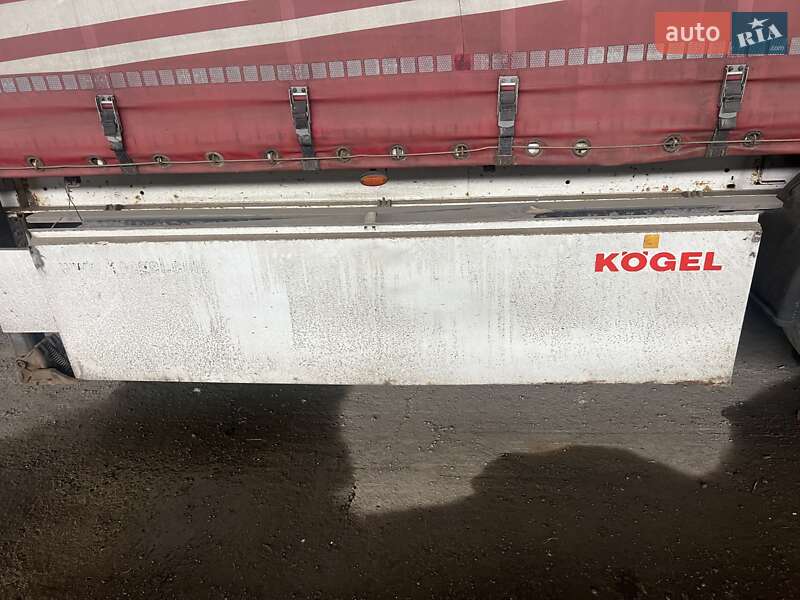 Тентованный борт (штора) - прицеп Kogel SN 24 2012 в Черновцах