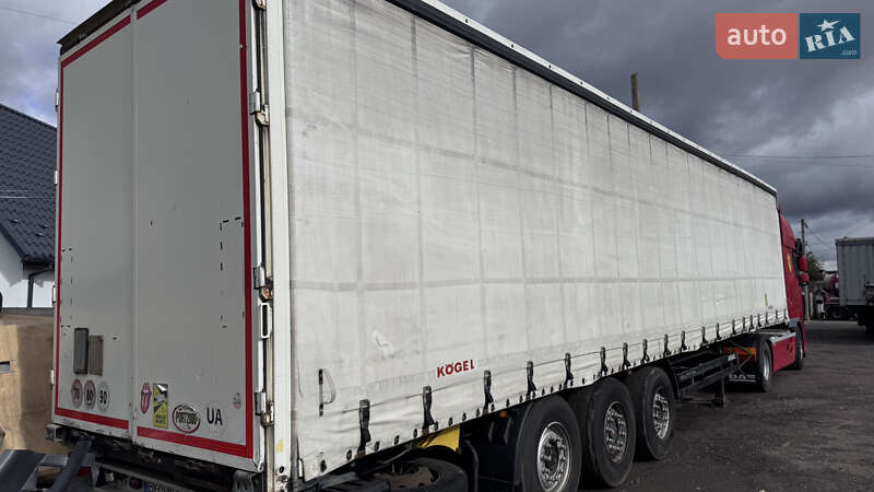 Тентований борт (штора) - напівпричіп Kogel SN 24 2014 в Дубні фото 3 Тентований борт (штора) - напівпричіп Kogel SN 24 2014 в Дубні