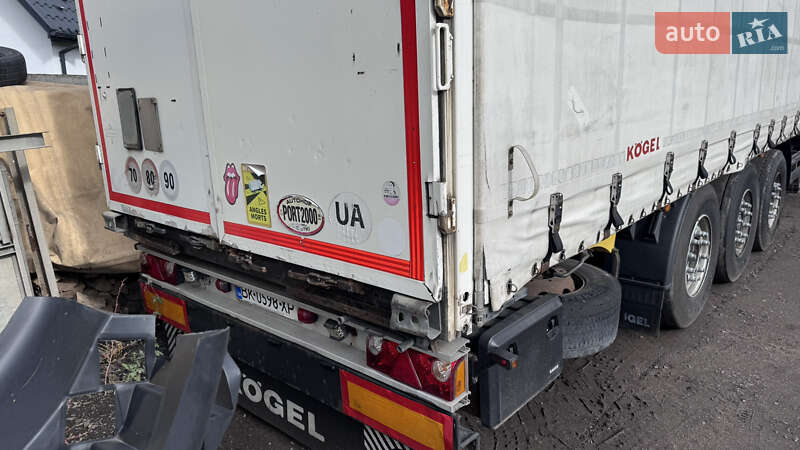 Тентований борт (штора) - напівпричіп Kogel SN 24 2014 в Дубні фото 4 Тентований борт (штора) - напівпричіп Kogel SN 24 2014 в Дубні