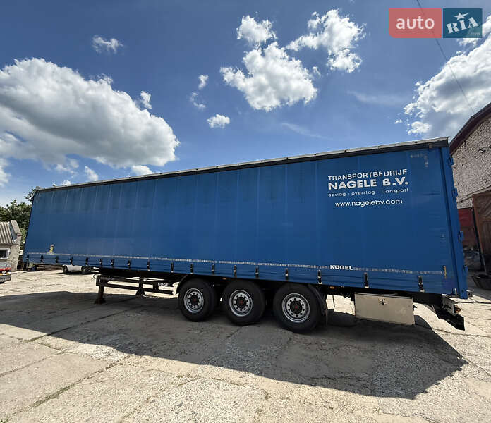 Тентованный борт (штора) - полуприцеп Kogel SN 24 2015 в Львове фото 8 Тентованный борт (штора) - полуприцеп Kogel SN 24 2015 в Львове