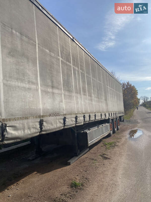 Тентованный борт (штора) - полуприцеп Kogel SN 24 2012 в Коростене