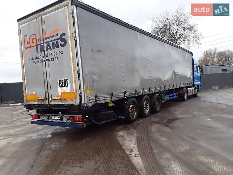 Тентований борт (штора) - напівпричіп Kogel SN 24 2008 в Вінниці фото 4 Тентований борт (штора) - напівпричіп Kogel SN 24 2008 в Вінниці