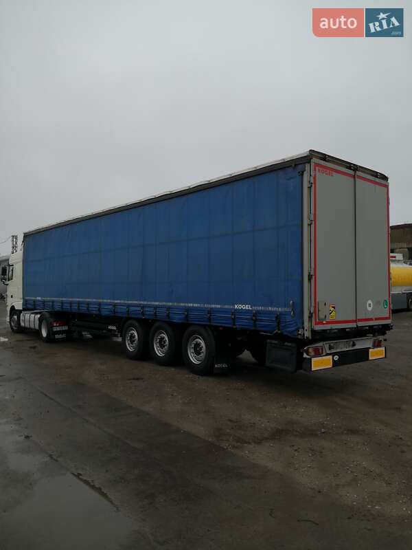 Тентованный борт (штора) - полуприцеп Kogel SN 24 2014 в Каменском