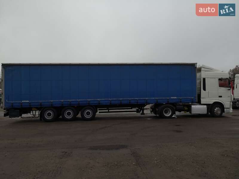 Тентованный борт (штора) - полуприцеп Kogel SN 24 2014 в Каменском