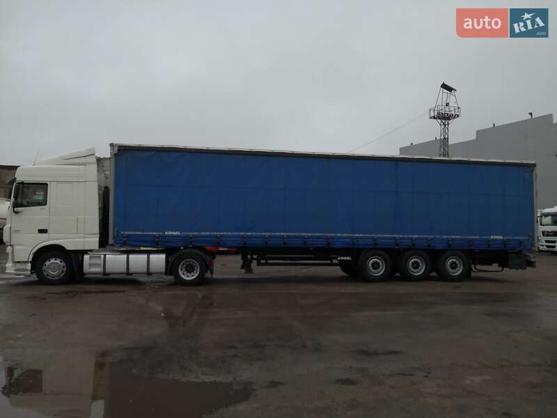 Тентованный борт (штора) - полуприцеп Kogel SN 24 2014 в Каменском