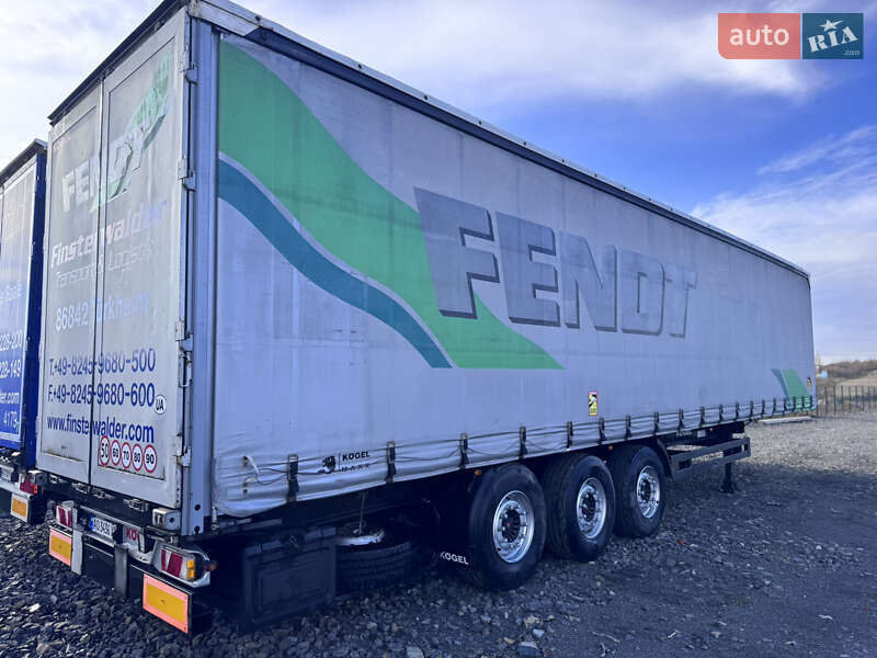 Тентованный борт (штора) - полуприцеп Kogel SN 24 2010 в Ужгороде фото 8 Тентованный борт (штора) - полуприцеп Kogel SN 24 2010 в Ужгороде