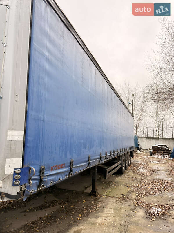 Тентованный борт (штора) - полуприцеп Kogel SN 24 2011 в Люботине фото 4 Тентованный борт (штора) - полуприцеп Kogel SN 24 2011 в Люботине