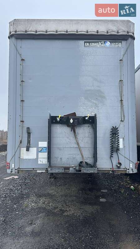 Тентований борт (штора) - напівпричіп Kogel SN 24 2008 в Луцьку