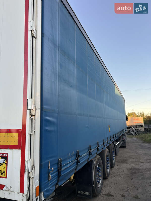 Тентований борт (штора) - напівпричіп Kogel SN 24 2010 в Хмельницькому фото 7 Тентований борт (штора) - напівпричіп Kogel SN 24 2010 в Хмельницькому