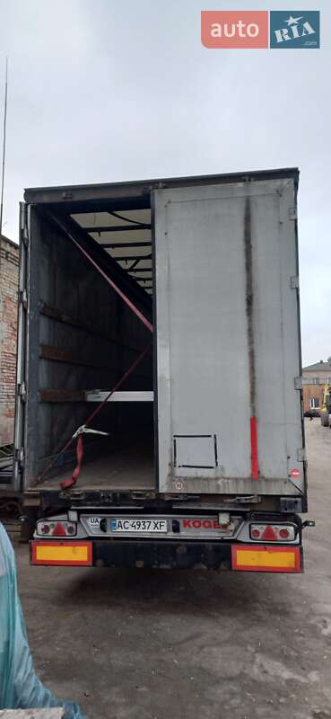 Тентований борт (штора) - прицеп Kogel SN 24 2008 в Ковелі