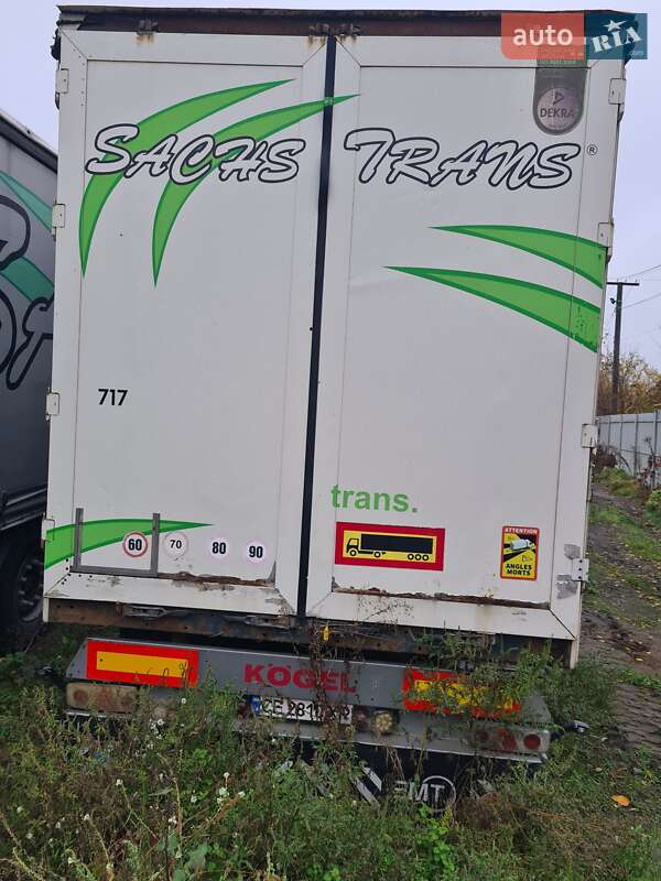 Тентований борт (штора) - напівпричіп Kogel SN 24 2007 в Чернівцях